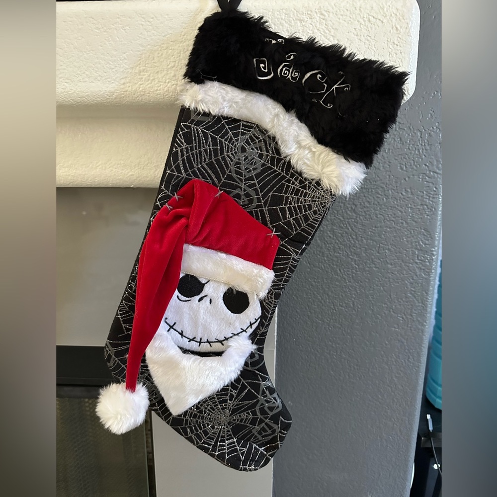 Jack Skellington Santa Stocking